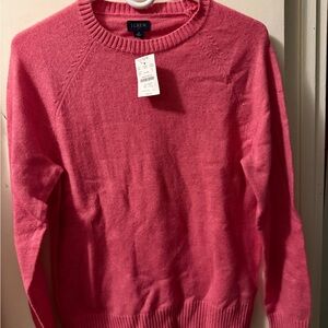 Vibrant Pink Crew Neck Sweater - new!